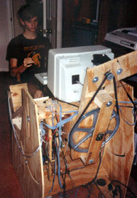 First Prototype, featuring feedback steering (1986)